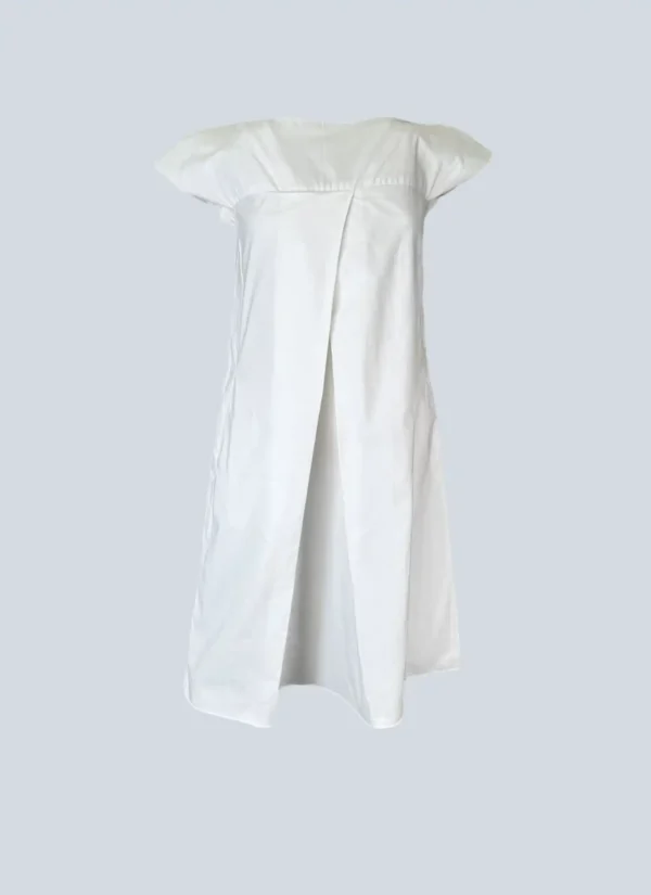 <b>Jil Sander Navy</b><br> abito midi in cotone, 36.