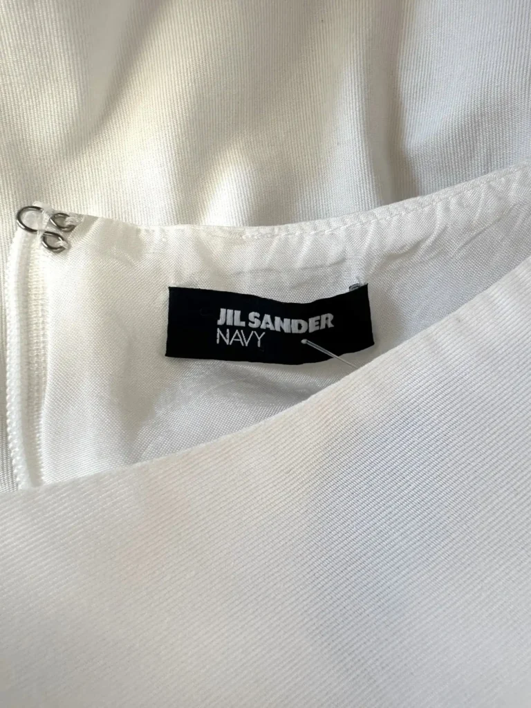 Navy, abito midi in cotone, 36., foto 4 di 6