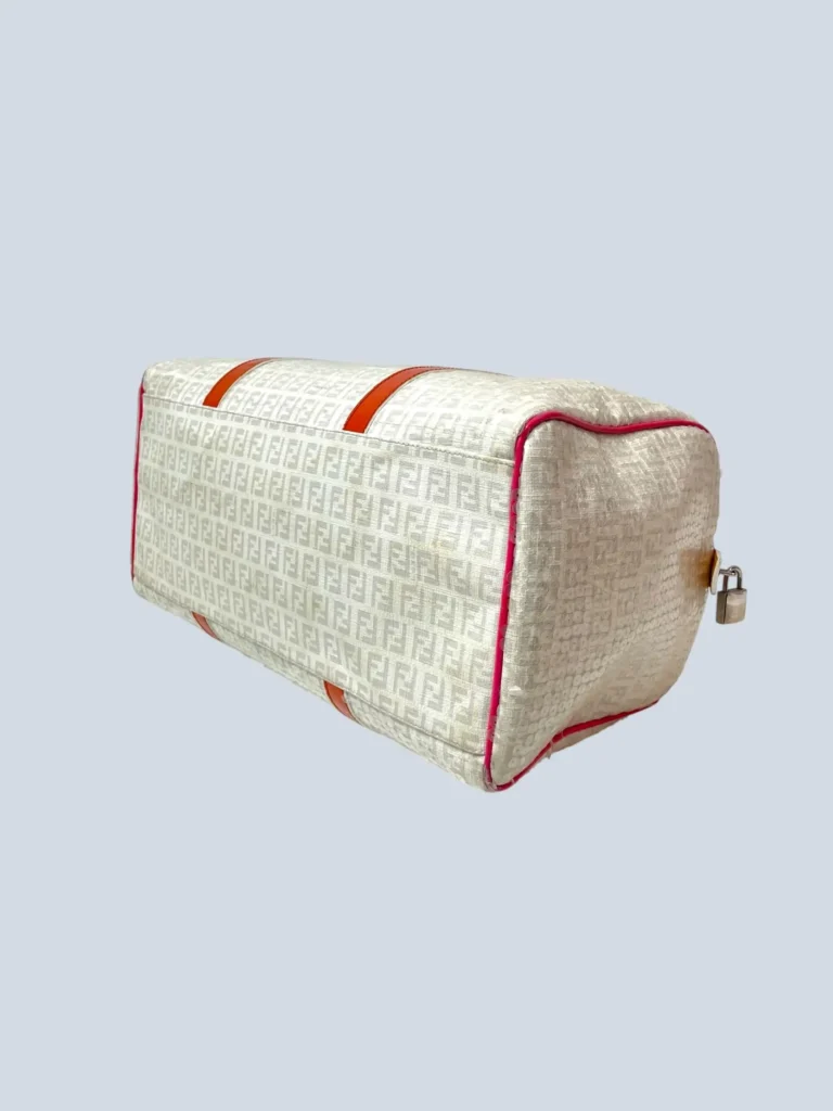 Borsa a mano bauletto in tela Zucchino e paillettes., foto 16 di 17
