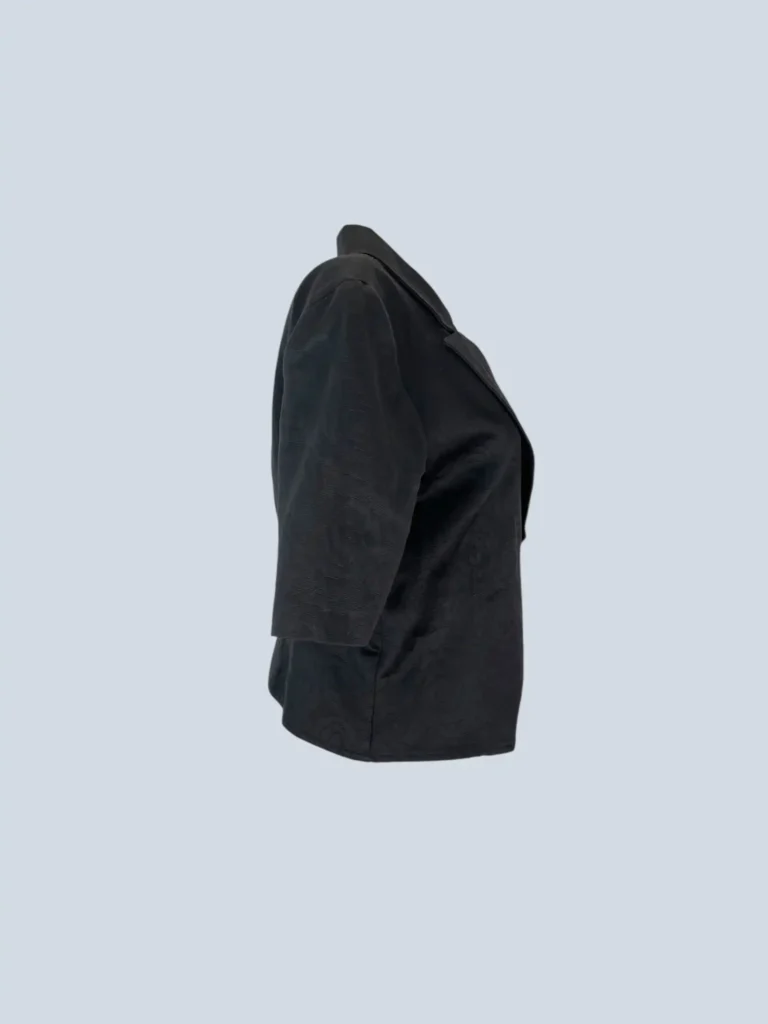 Dior2, blazer in cotone con motivo floreale e ricamo CD, 42., foto 2 di 8