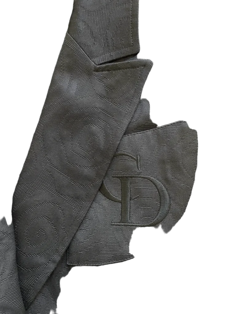 Dior2, floral pattern cotton blazer with CD embroidery, photo 6 of 8
