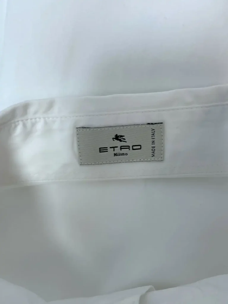 Camicia in cotone logo "Etro Beach Forte dei Marmi", S., foto 6 di 9