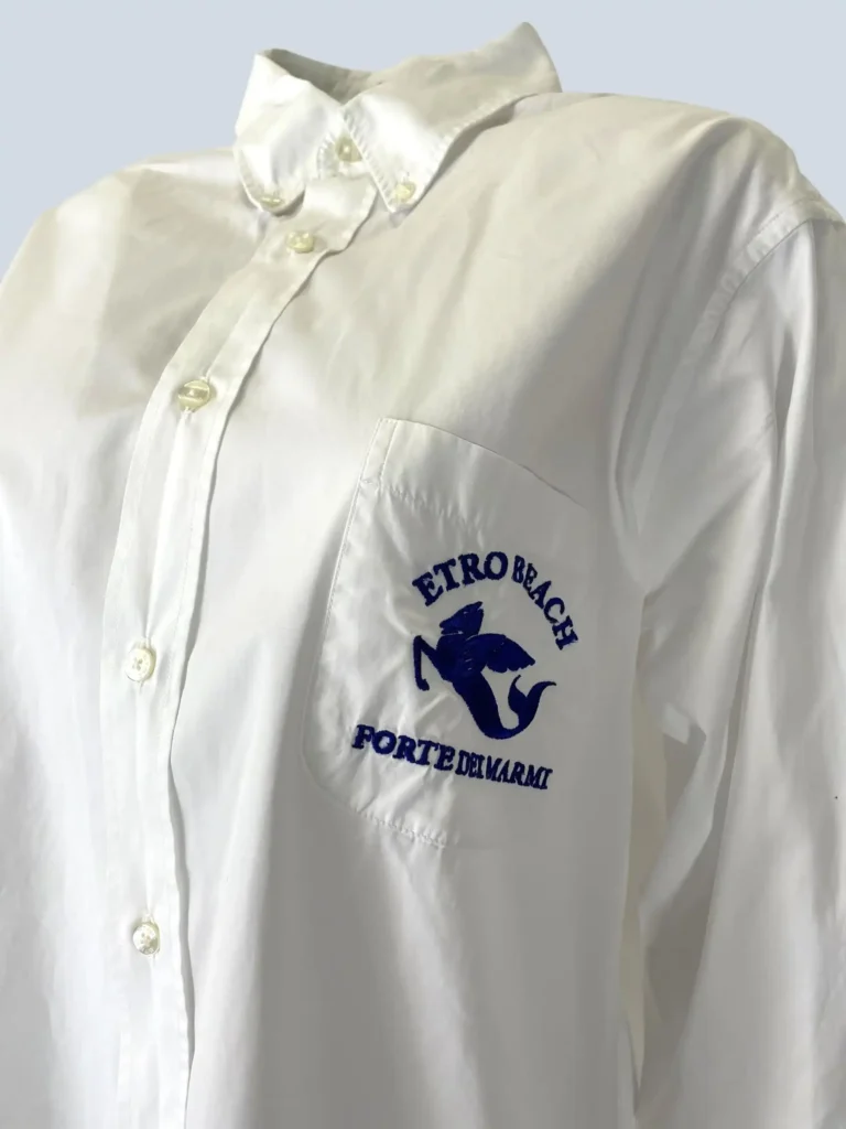 Camicia in cotone logo "Etro Beach Forte dei Marmi", S., foto 5 di 9