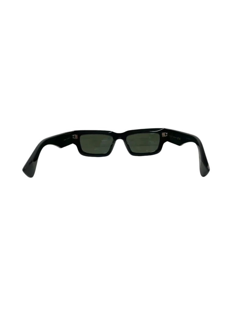 Square acetate sunglasses with logo lettering, photo 4 of 7