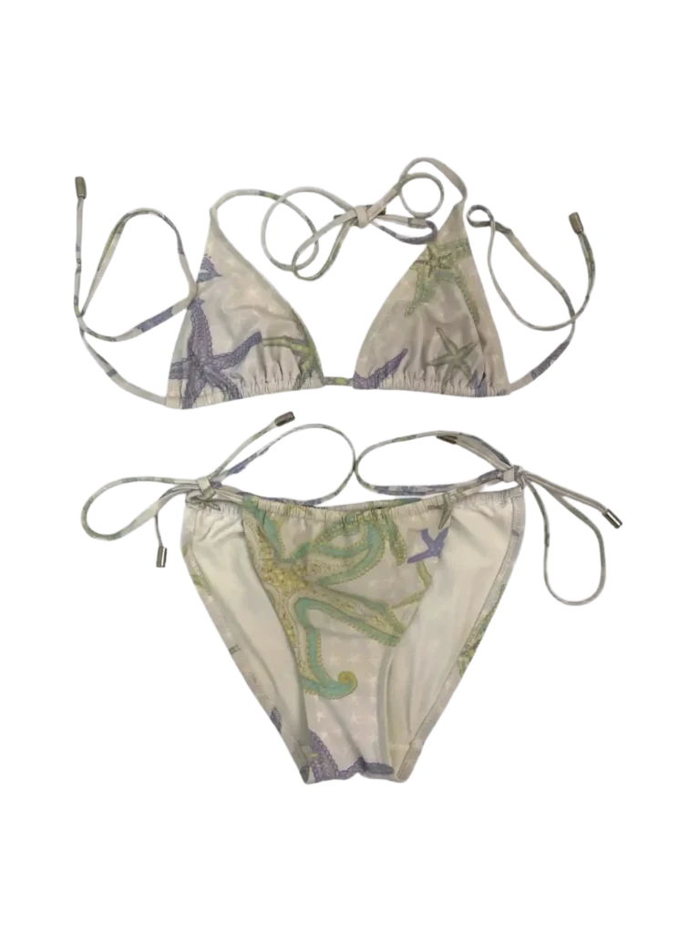 Starfish print bikini.
