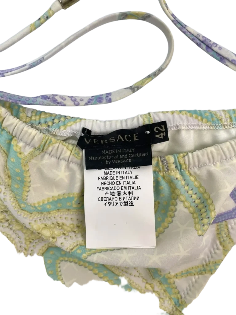 Bikini con stampa stelle marine., foto 3 di 4