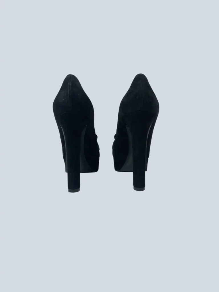 Décolleté in suede, 37,5., foto 4 di 6