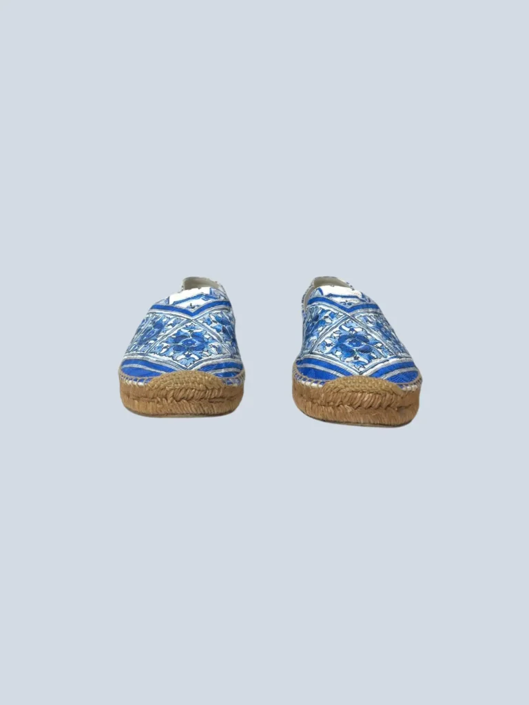 Maiolica print canvas espadrilles, 40., photo 3 of 5