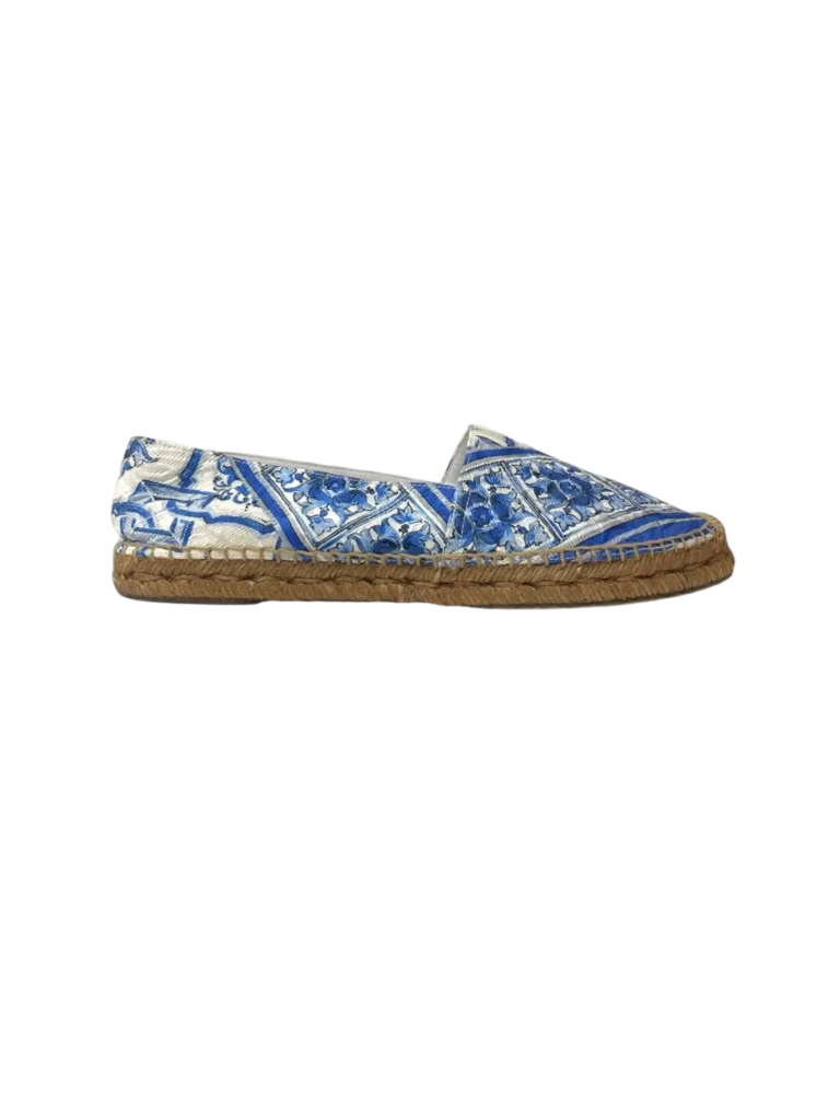 Espadrillas in tela con stampa Maiolica.