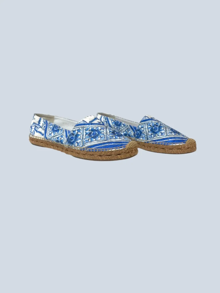 Maiolica print canvas espadrilles, 40., photo 2 of 5
