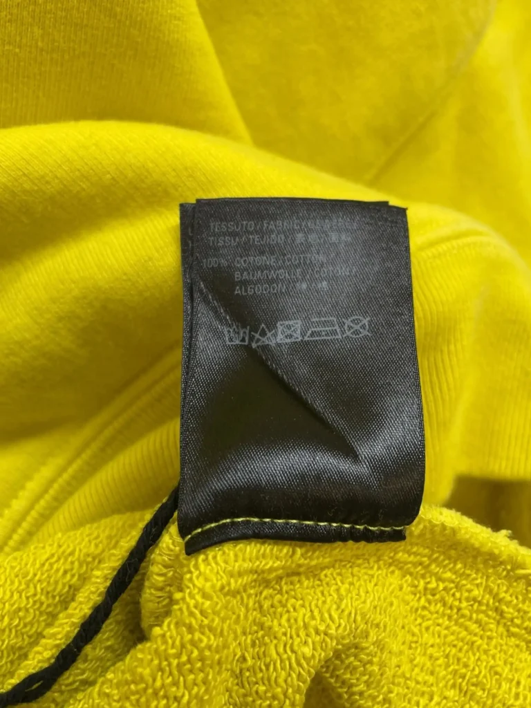 Wardrobe Unisex, felpa con cappuccio in cotone con logo, XXS., foto 7 di 8
