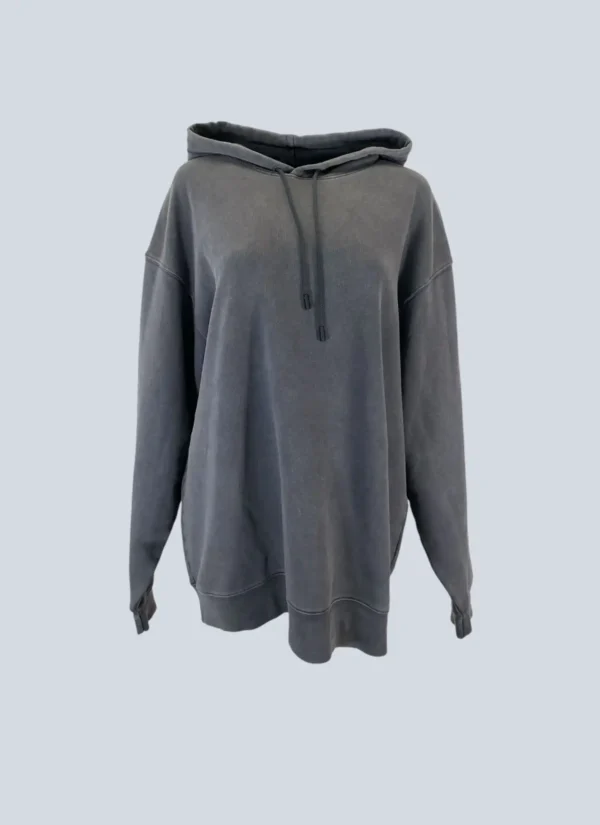 <b>Acne Studios</b><br> felpa con cappuccio in cotone oversize, L.