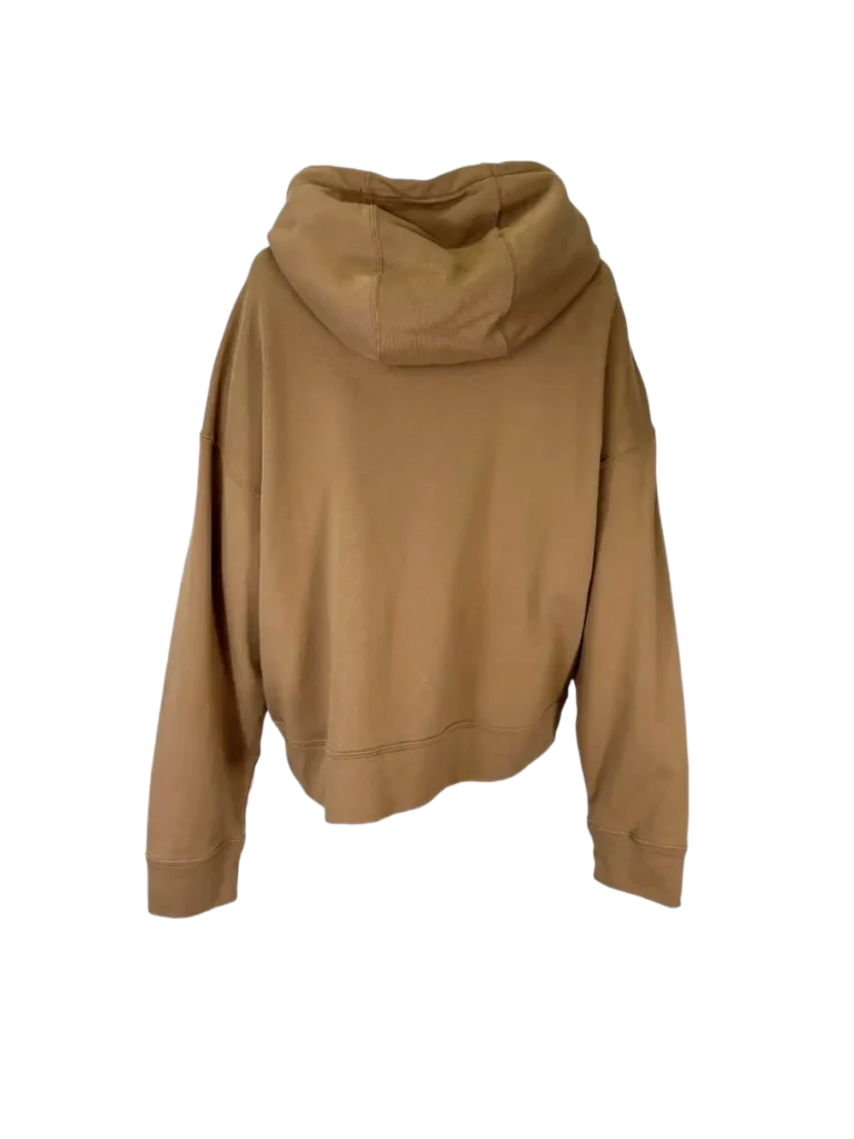 Cotton hoodie with wool logo, photo 3 of 8