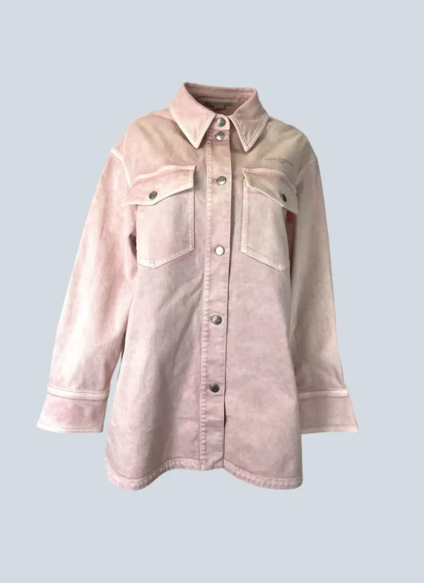 <b>Stella McCartney</b><br> giacca in denim delavè, 46.