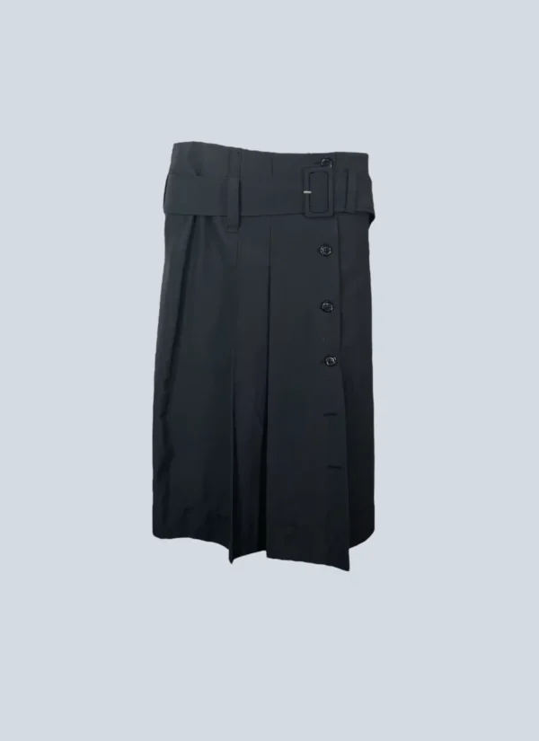 <b>Prada</b><br> gonna midi plissetata, 40.