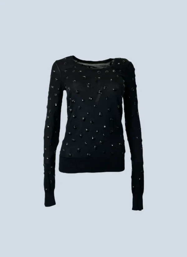 <b>Dolce&Gabbana</b><br> maglione in cotone con applicazioni, 40.