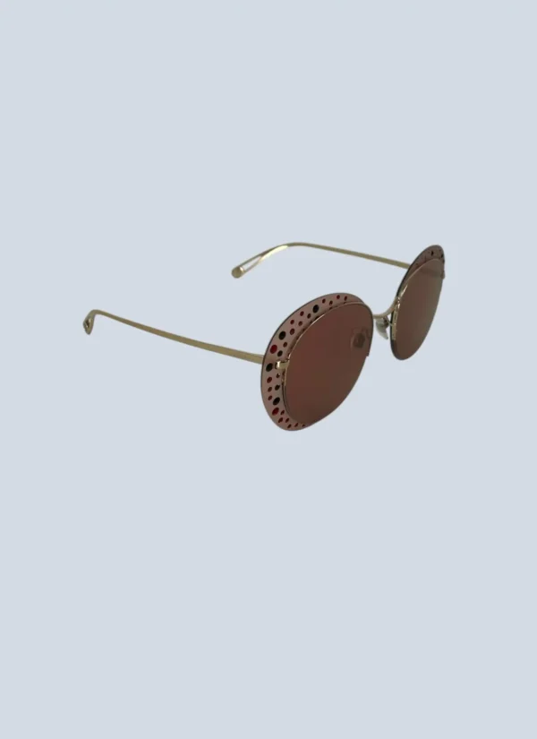 <b>Giorgio Armani</b><br> occhiali da sole Rhinestone in metallo.