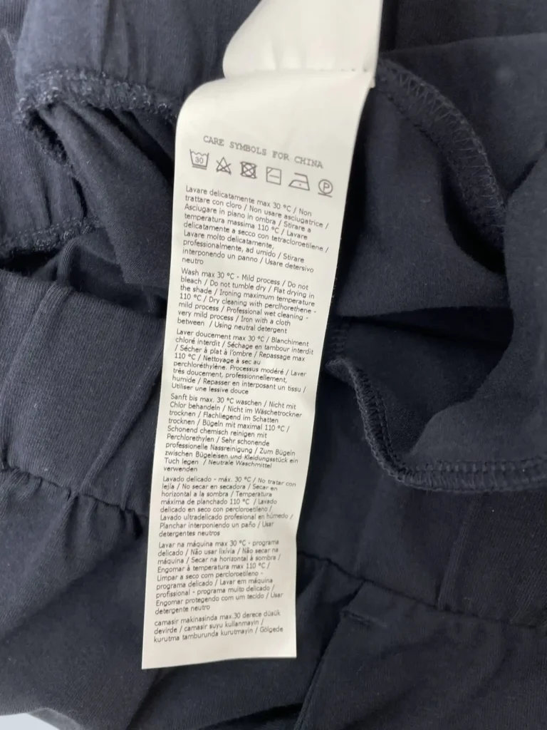 Leisure, pantaloni a gamba larga in cotone, M., foto 6 di 9