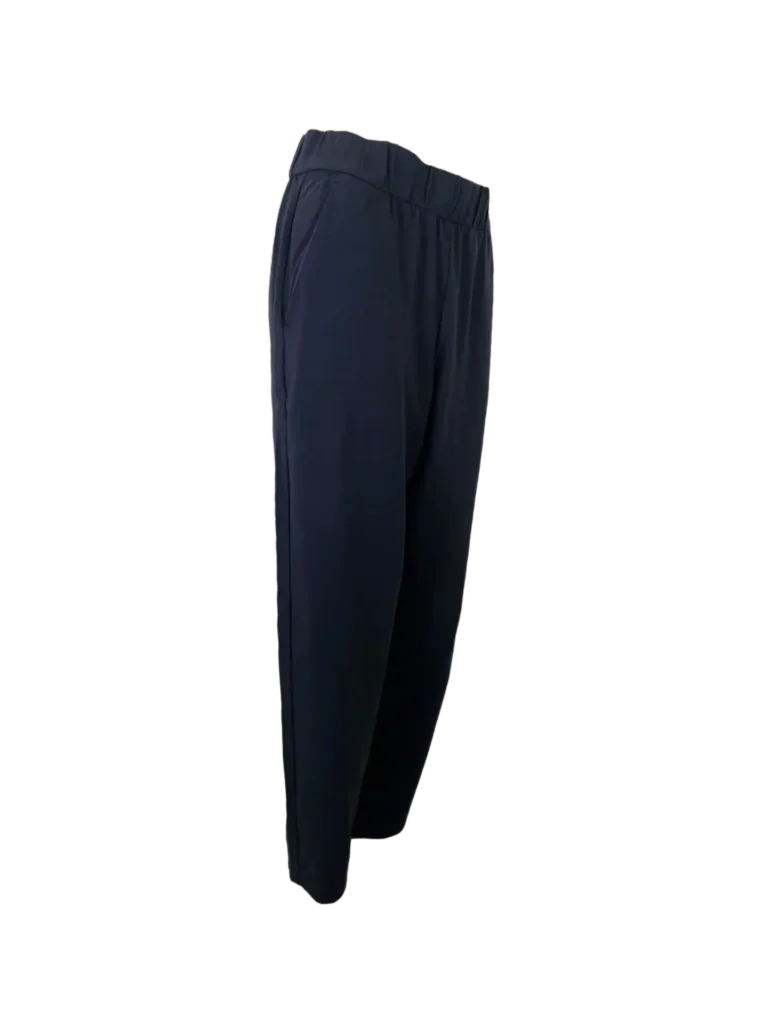 Leisure, cotton wide-leg trousers, photo 2 of 9