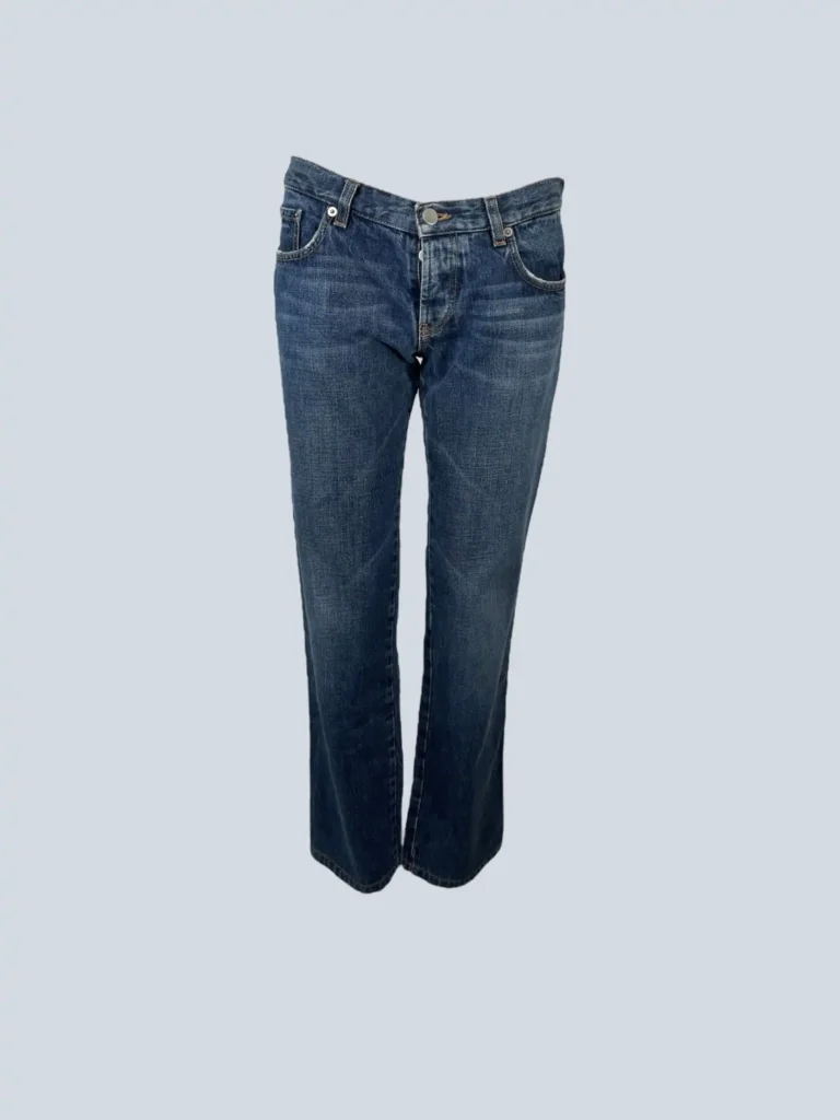 Pantaloni in denim con logo, 27.