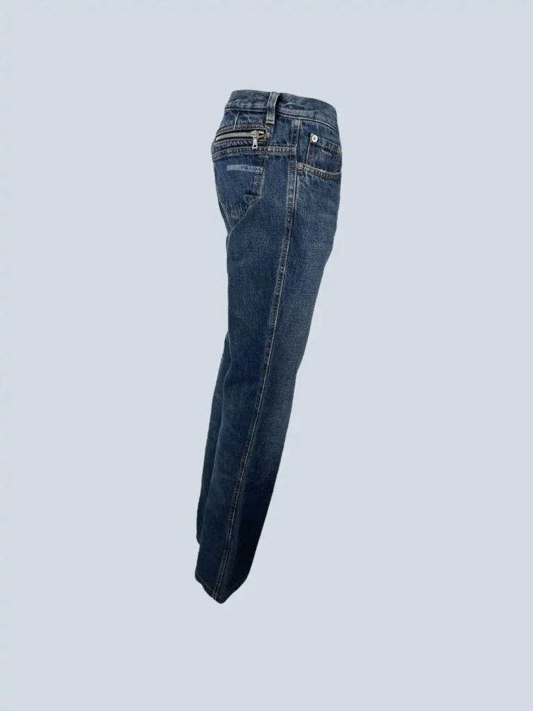 Pantaloni in denim con logo, 27., foto 3 di 7