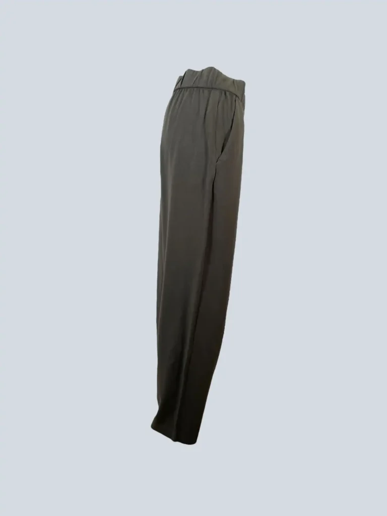 Leisure, pantaloni a gamba larga in cotone, M., foto 3 di 5