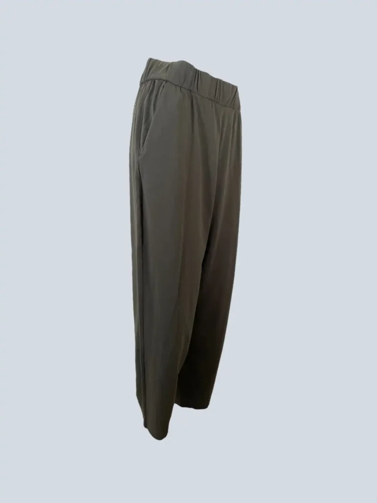 Leisure, pantaloni a gamba larga in cotone, M., foto 2 di 5