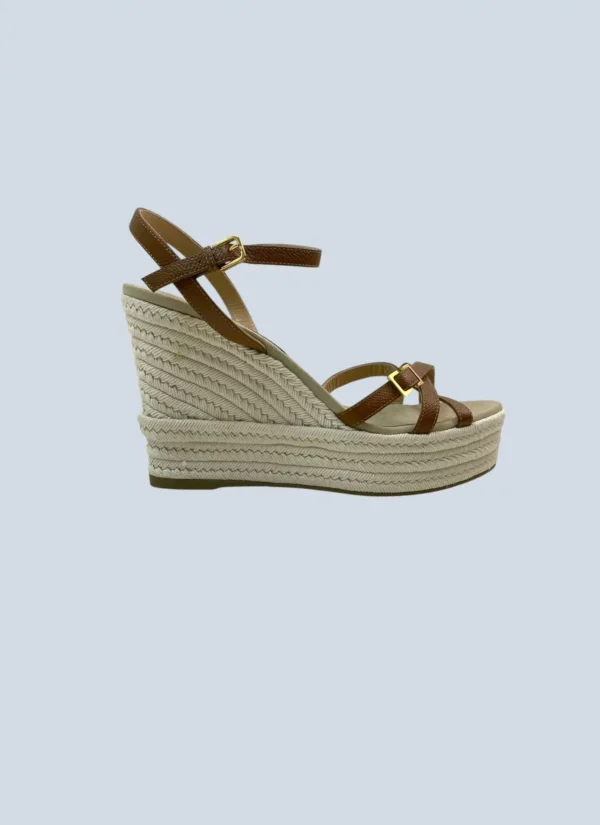 <b>Sergio Rossi</b><br> sandali con zeppa SR Mini Prince Sella 35, 37,5.