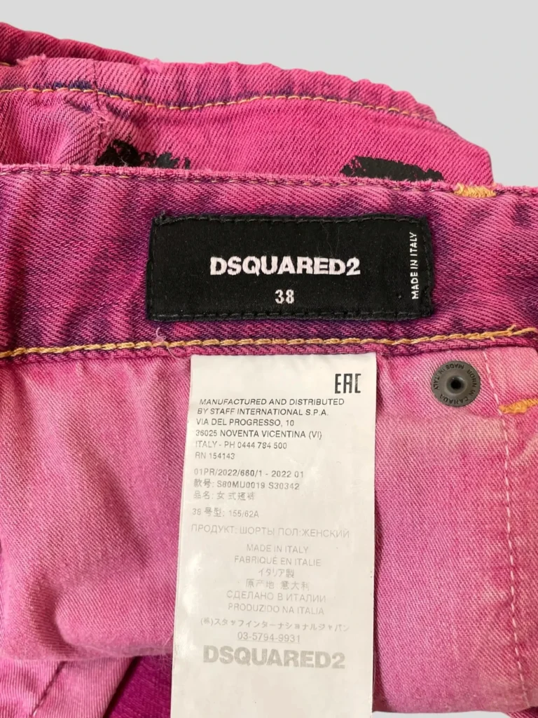 Shorts in denim con logo., foto 6 di 6
