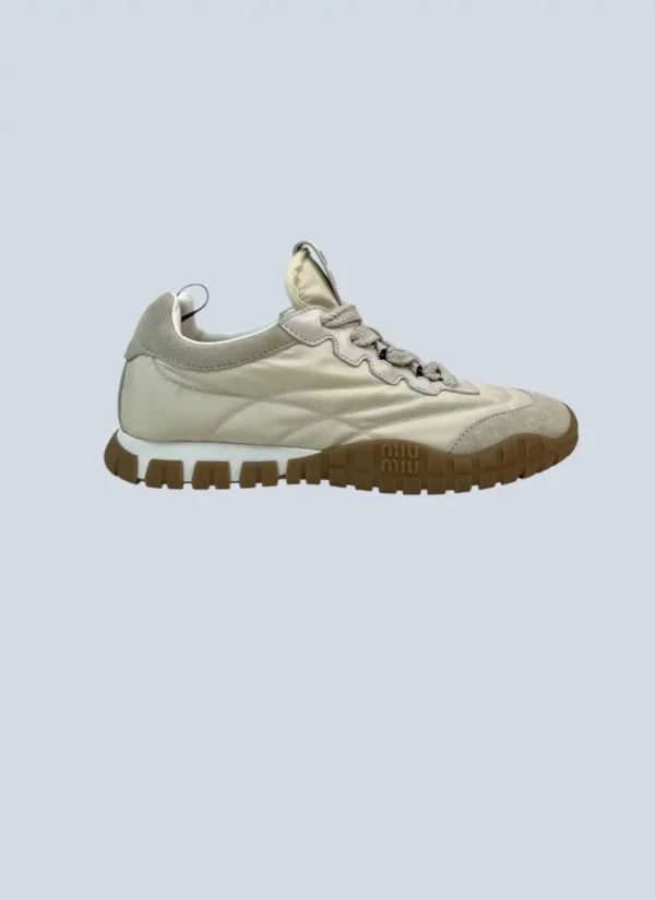<b>Miu Miu</b><br> sneakers Tyre in nylon e suede, 37.