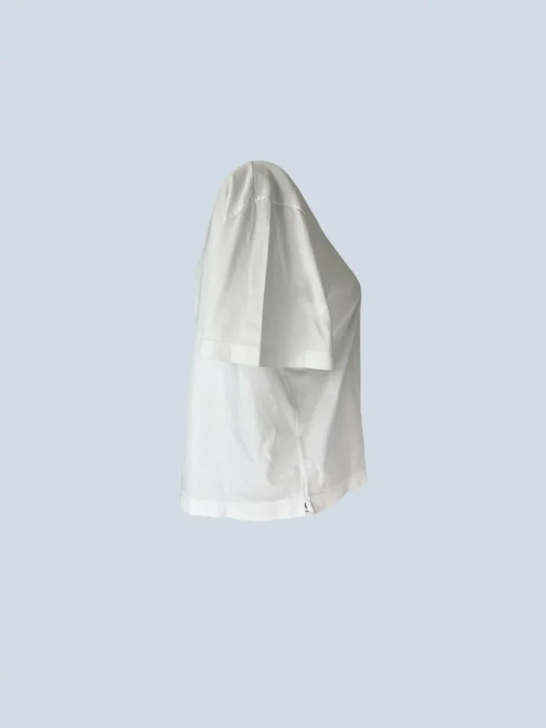 T-shirt in cotone con ricamo, XS., foto 2 di 8
