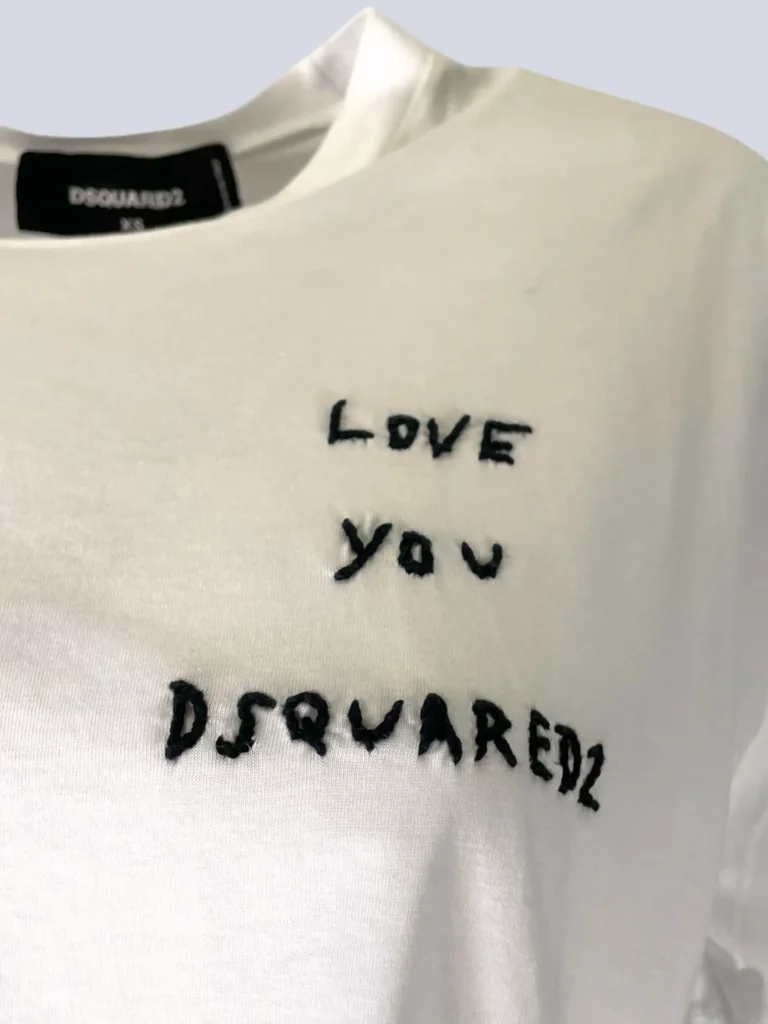 Embroidered cotton T-shirt, photo 4 of 8