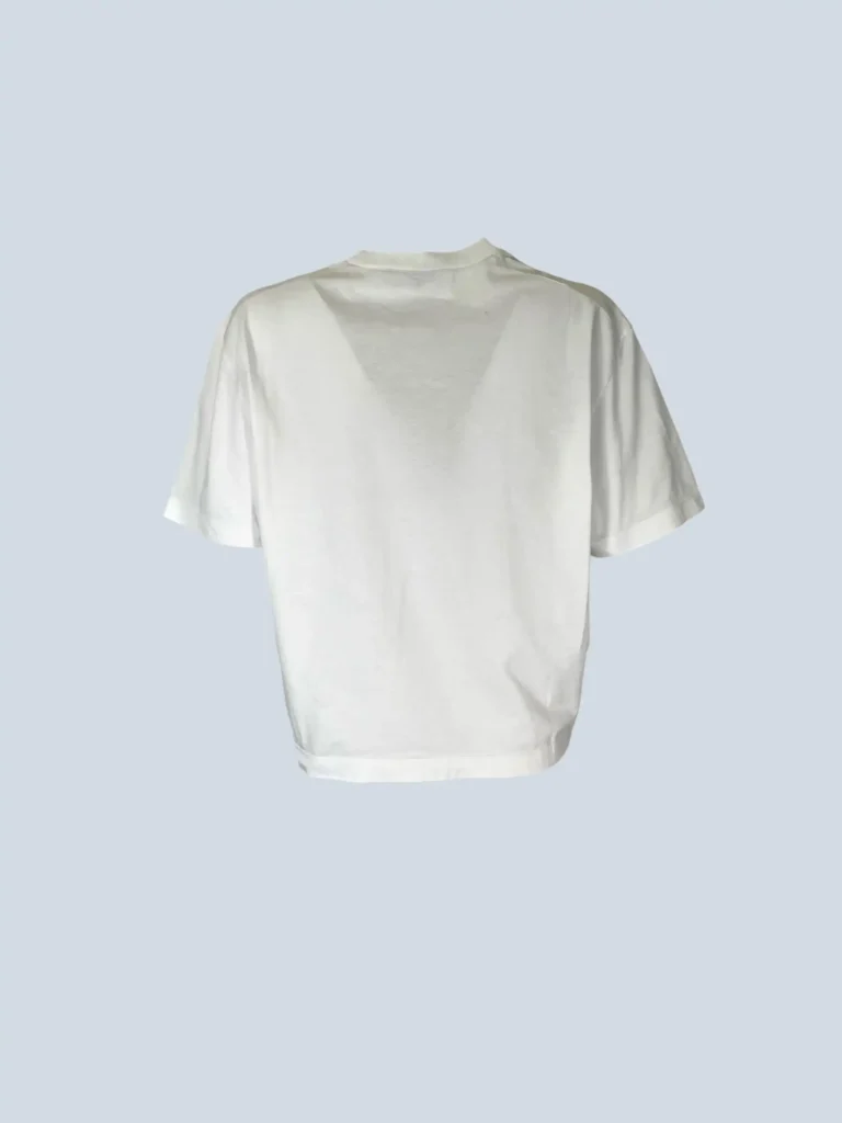 T-shirt in cotone con ricamo, XS., foto 3 di 8