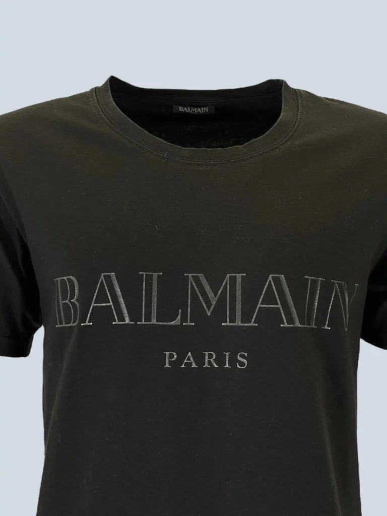 T-shirt in cotone con logo, M., foto 4 di 6