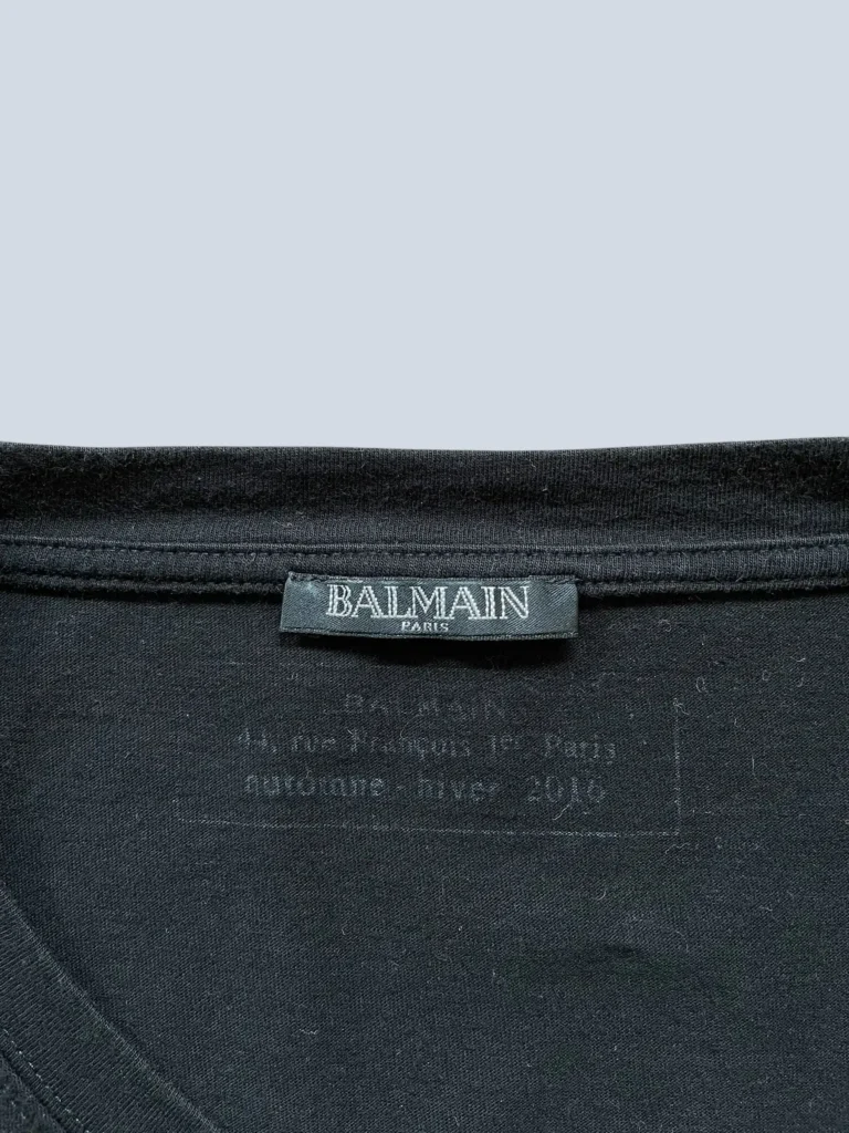 T-shirt in cotone con logo, M., foto 5 di 6