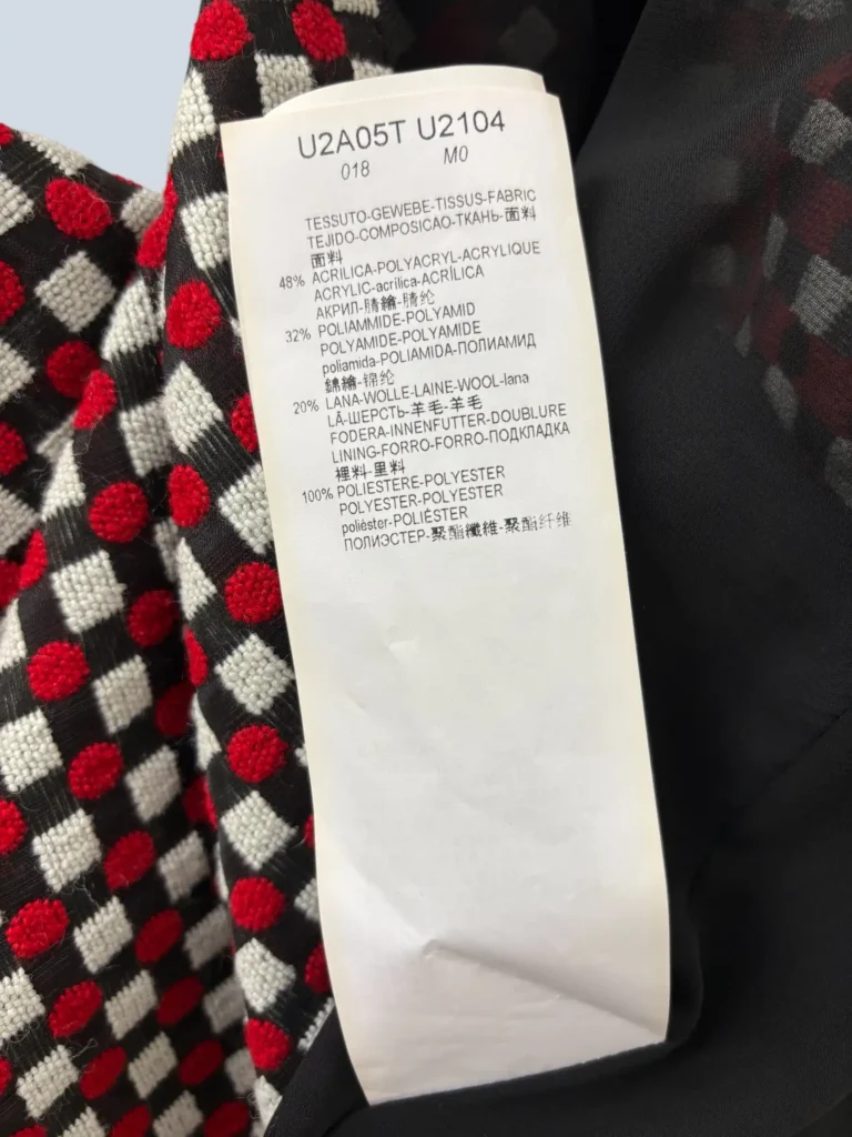 Abito midi con stampa geometrica, 44., foto 6 di 6
