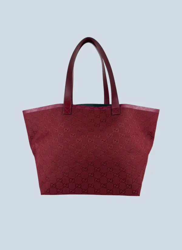 <b>Gucci</b> <br> borsa a spalla Tottissima media in tela Monogram.