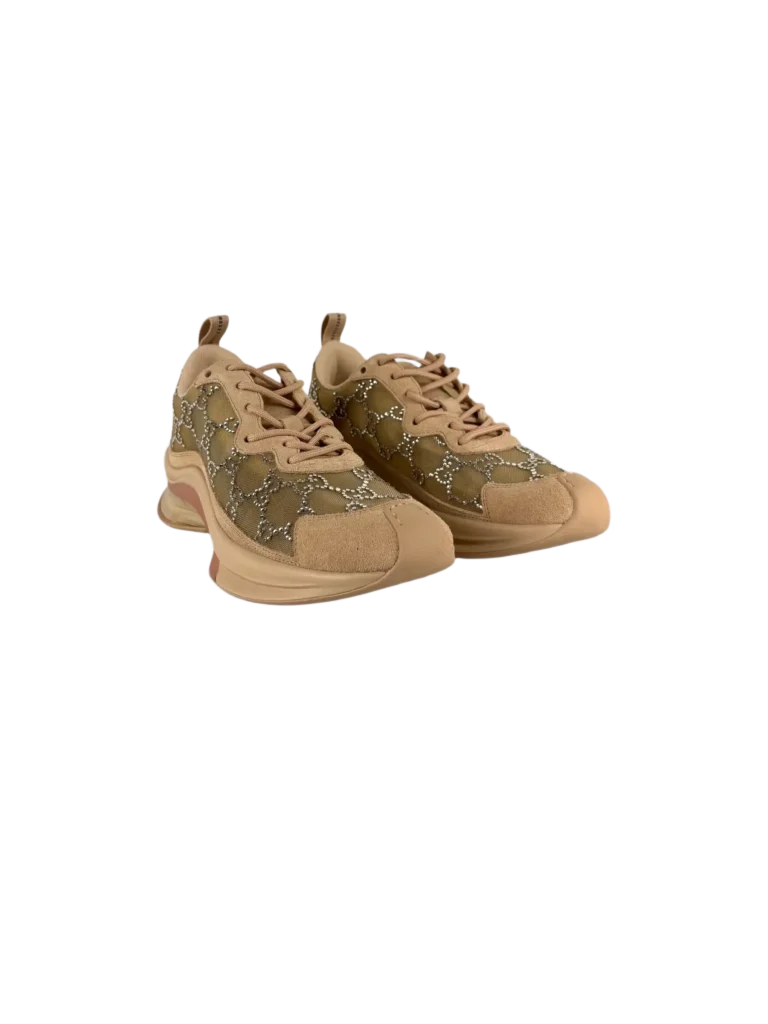 Run mesh and rhinestone sneakers, photo 2 of 8