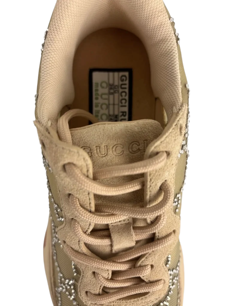 Run mesh and rhinestone sneakers, photo 7 of 8
