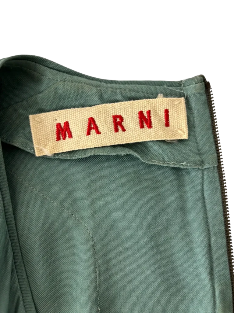 Abito midi a maniche corte., foto 4 di 5