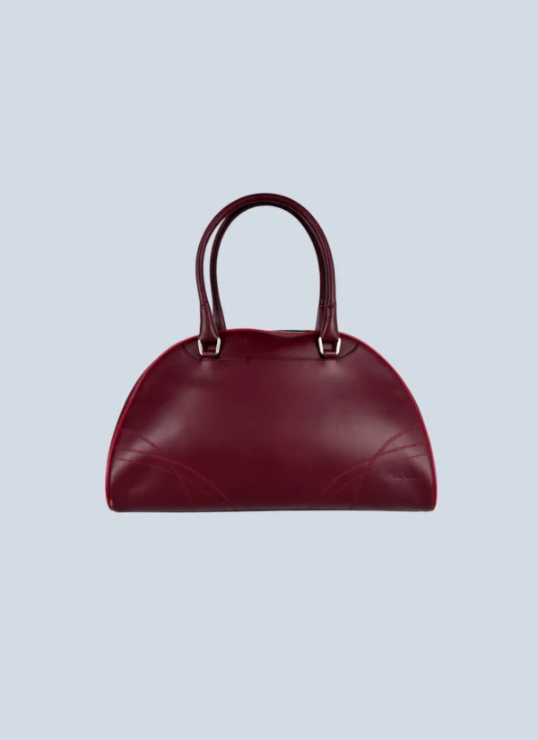 <b>Prada</b> <br> borsa a mano Drive Bowler in pelle.