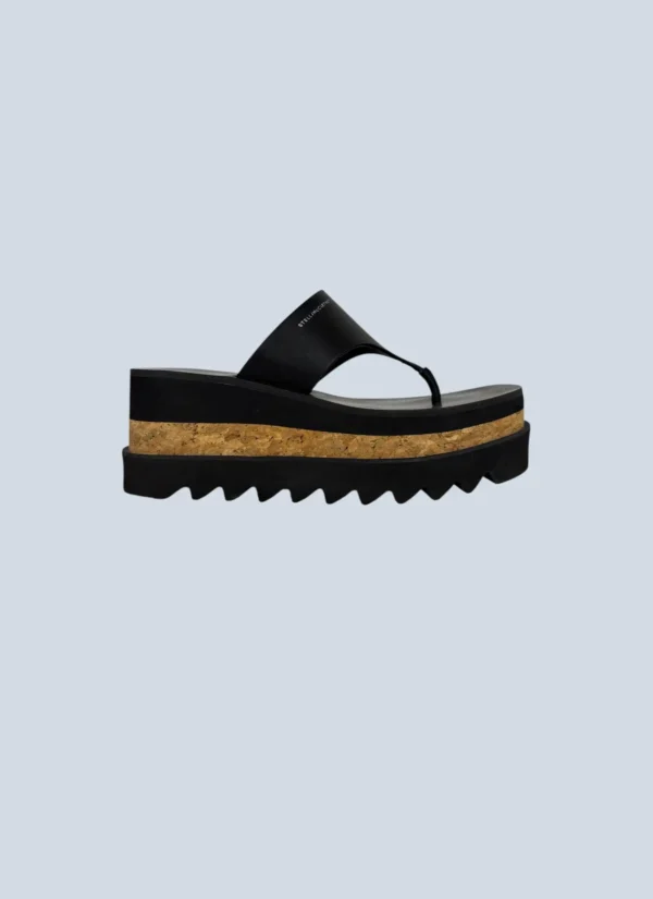 <b>Stella McCartney</b> <br> sandali Sneak Elyse in Alter Mat, 37.
