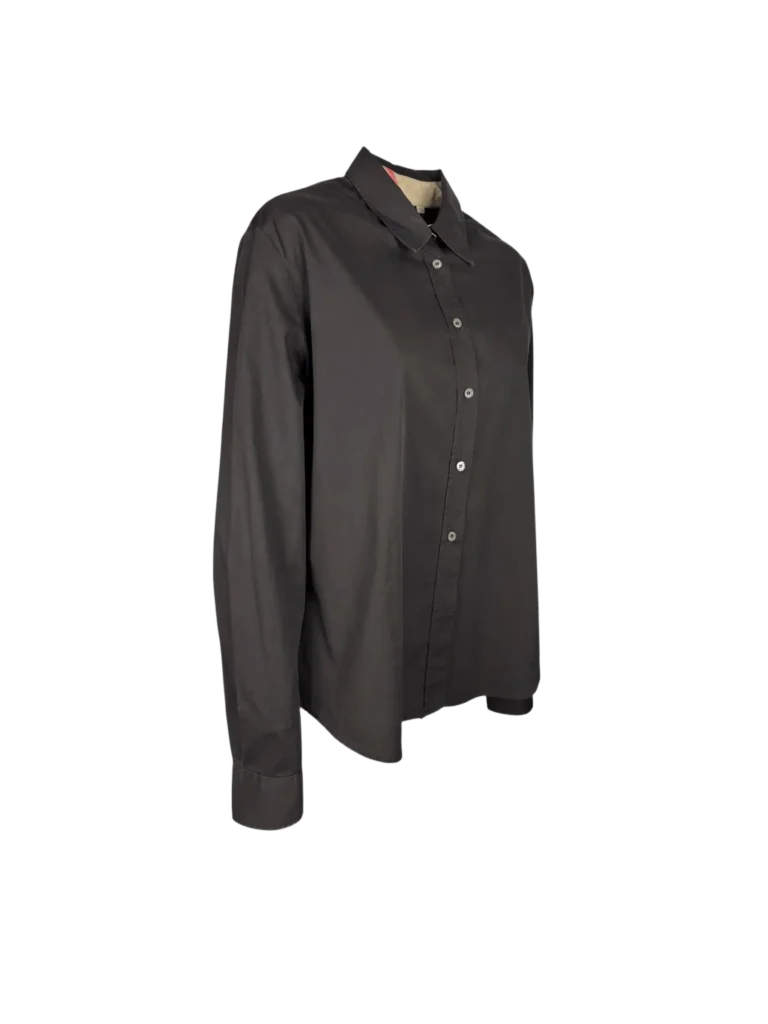 Camicia in cotone con bordi Check., foto 2 di 6