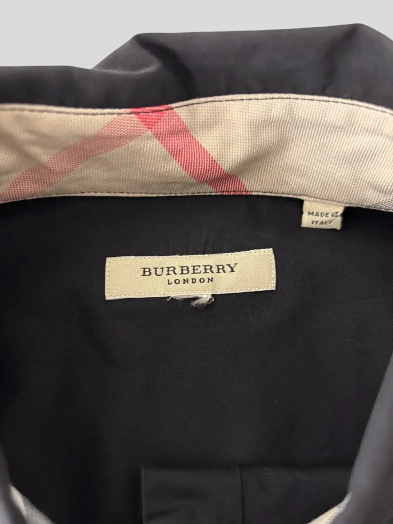 Camicia in cotone con bordi Check., foto 6 di 6