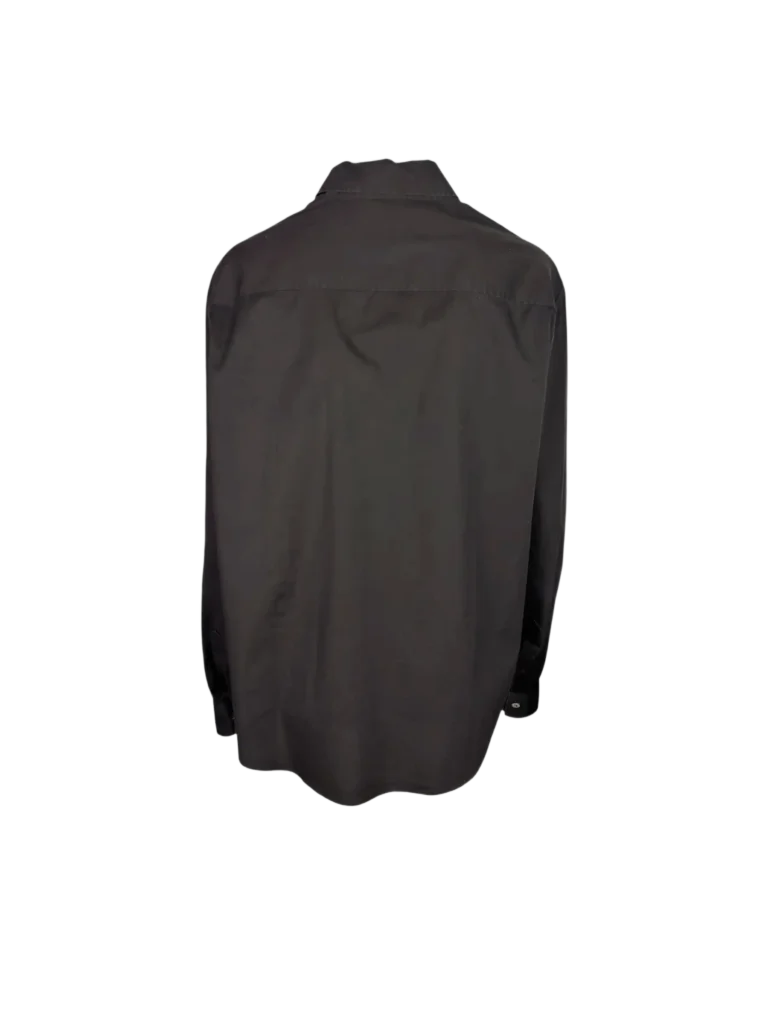 Camicia in cotone con bordi Check., foto 4 di 6