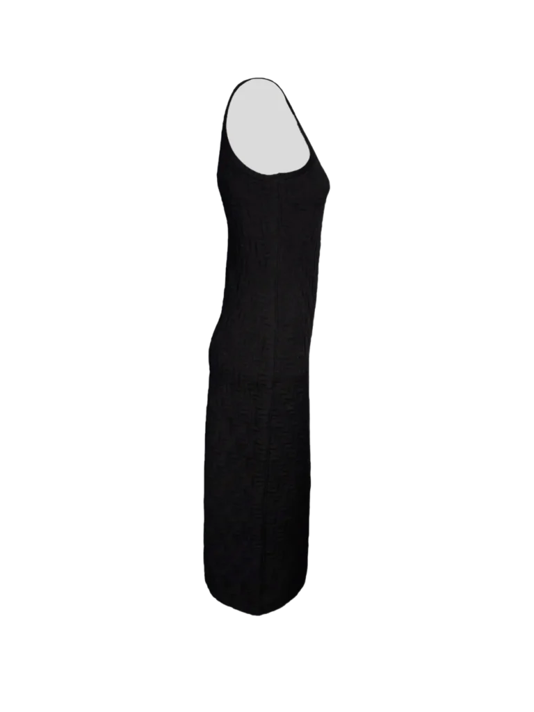 All-over logo midi dress, photo 2 of 6