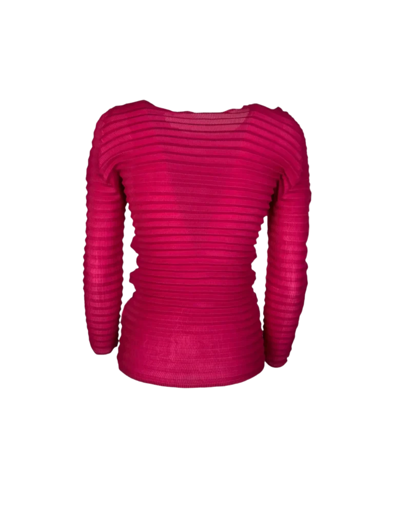Maglia a maniche lunghe plissé, 2., foto 4 di 5
