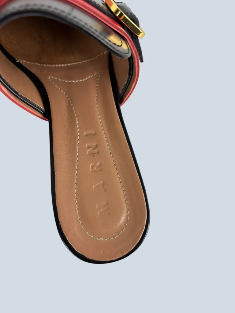 Leather fringed clogs, 38., photo 6 of 6