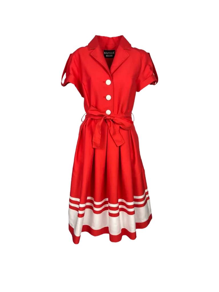 Boutique, abito midi con cintura, 44.