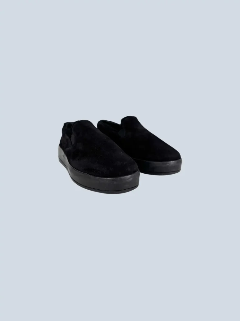 Sneakers in suede con fodera, 35.5., foto 2 di 6